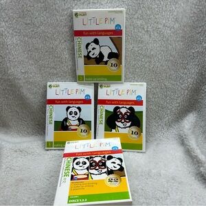 PBS LITTLE PIM Mandarin Chinese for kids 3 disc set fun with languages DVD